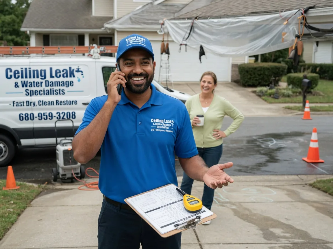 Ceiling Leak Cleanup Eden Mills, VT FAQs